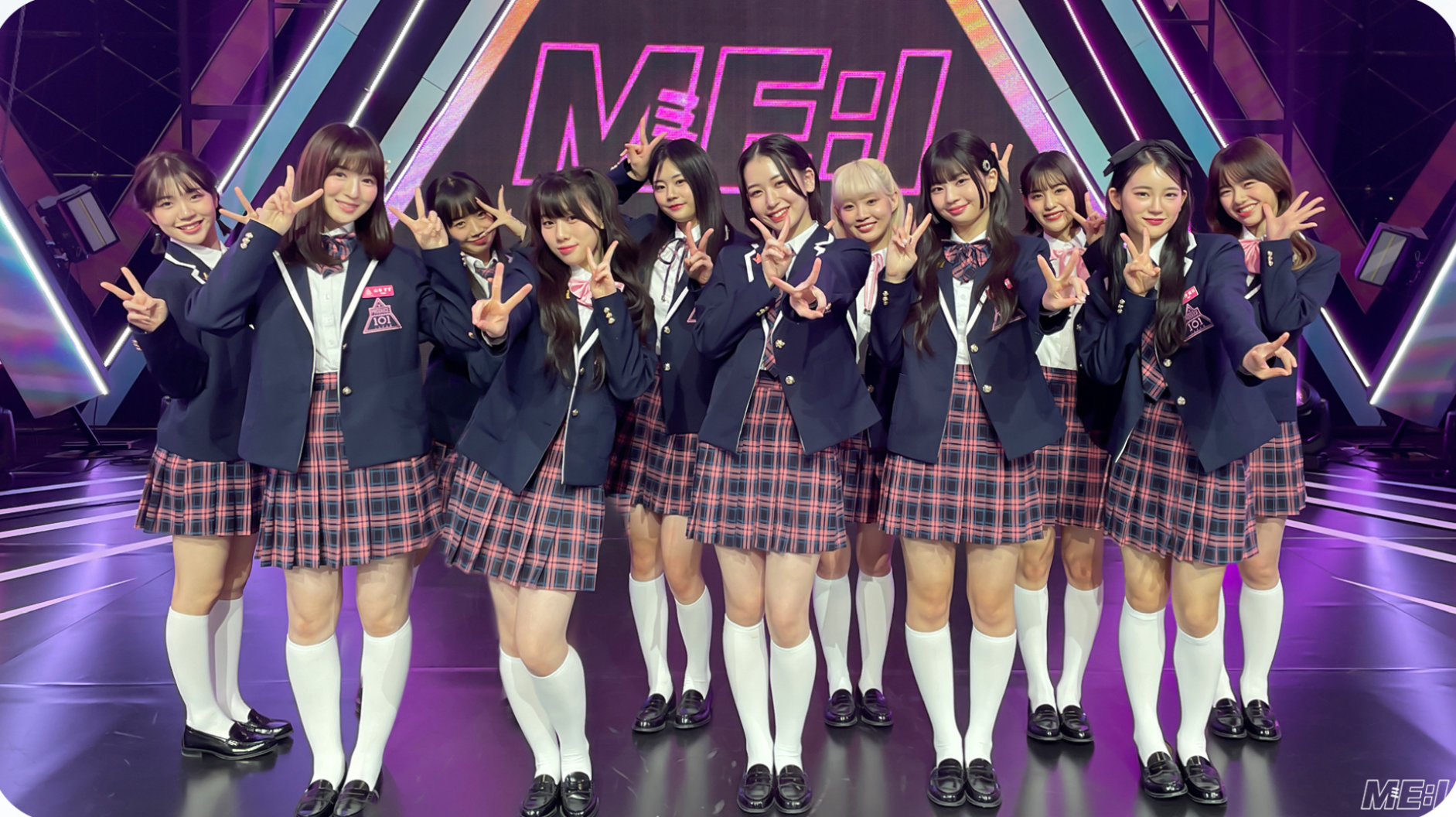 Recent activity shot of Sakurai Miu (ME:I)