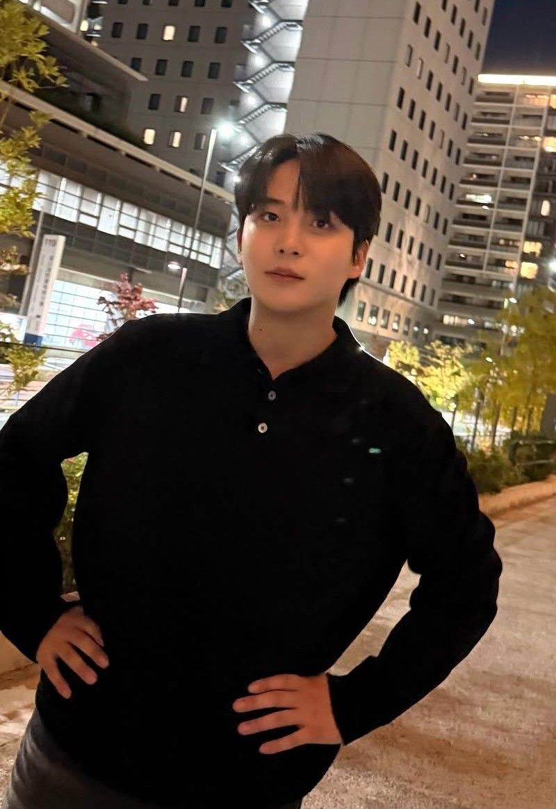 Recent activity shot of Jongho (ATEEZ)