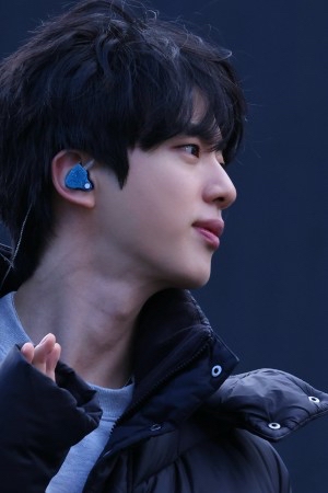 A moment captured by Jin (BTS)'s fan