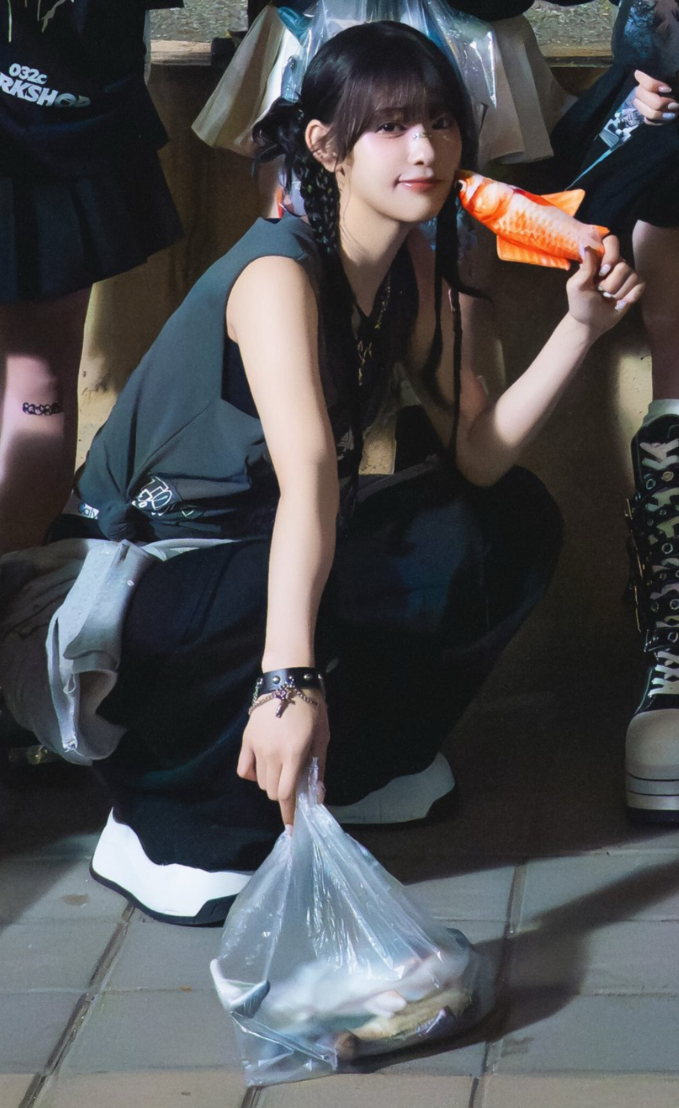 A moment captured by Ishii Ran (ME:I)'s fan