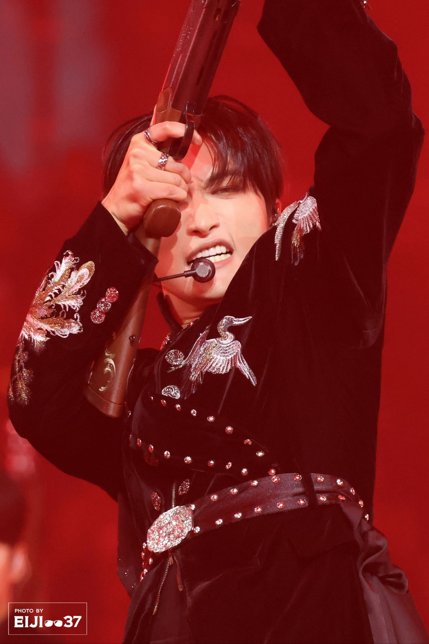 A moment captured by Seonghwa (ATEEZ)'s fan