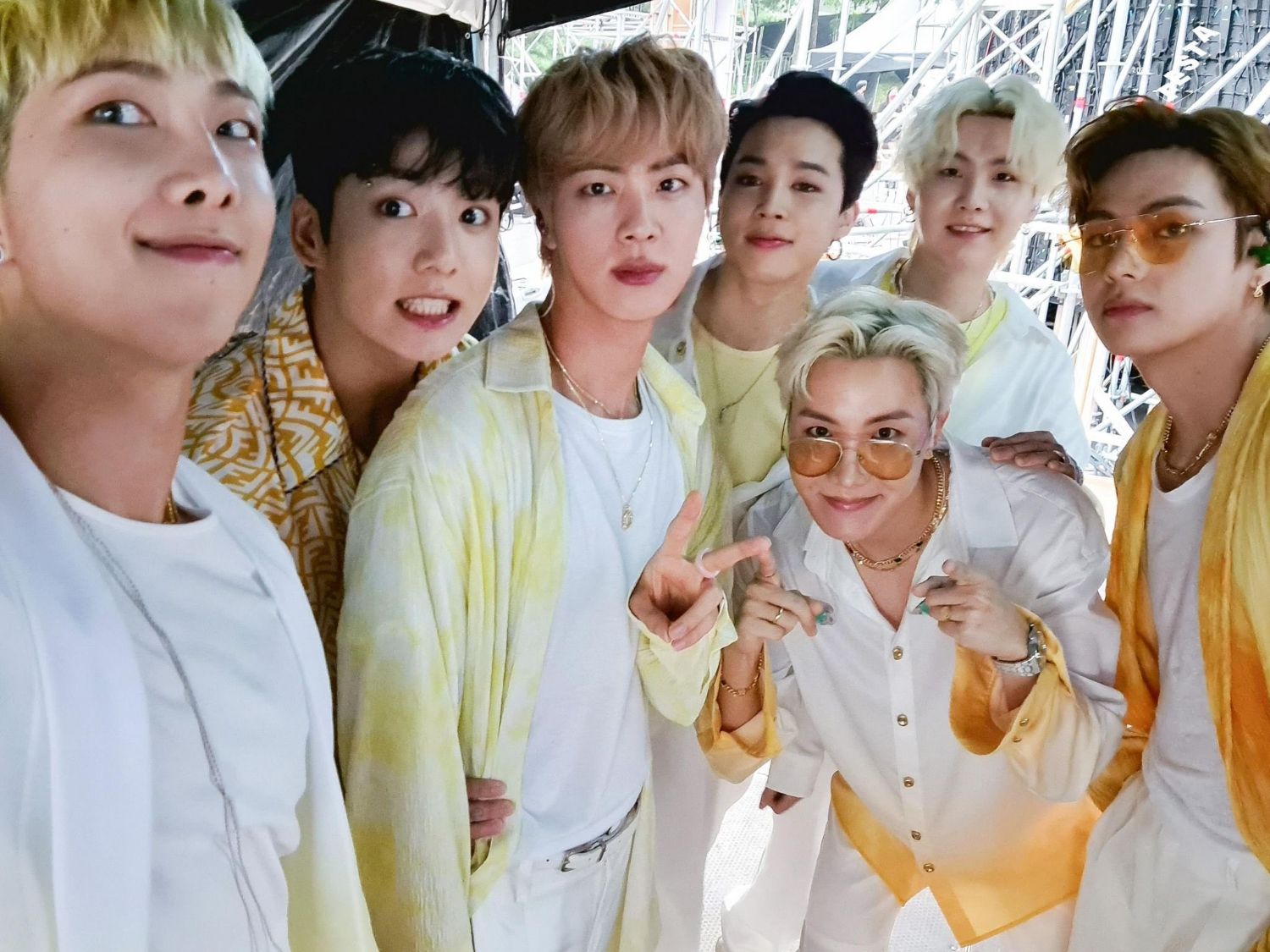 A moment captured by BTS's fan