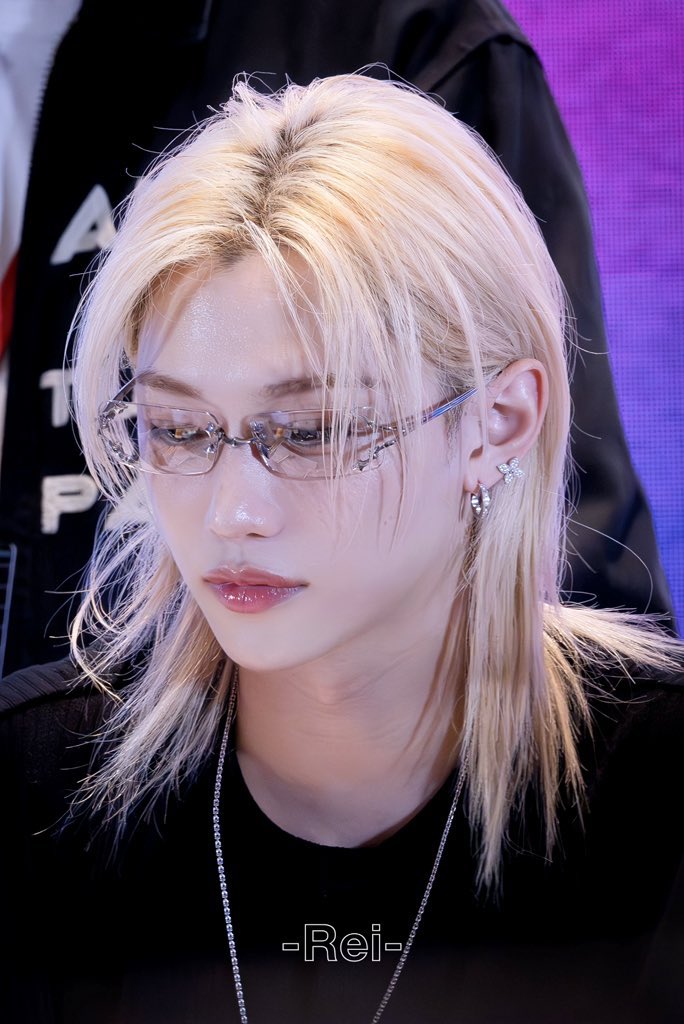 A moment captured by Felix (Stray Kids)'s fan