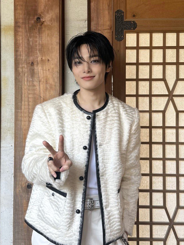 A moment captured by I.N (Stray Kids)'s fan