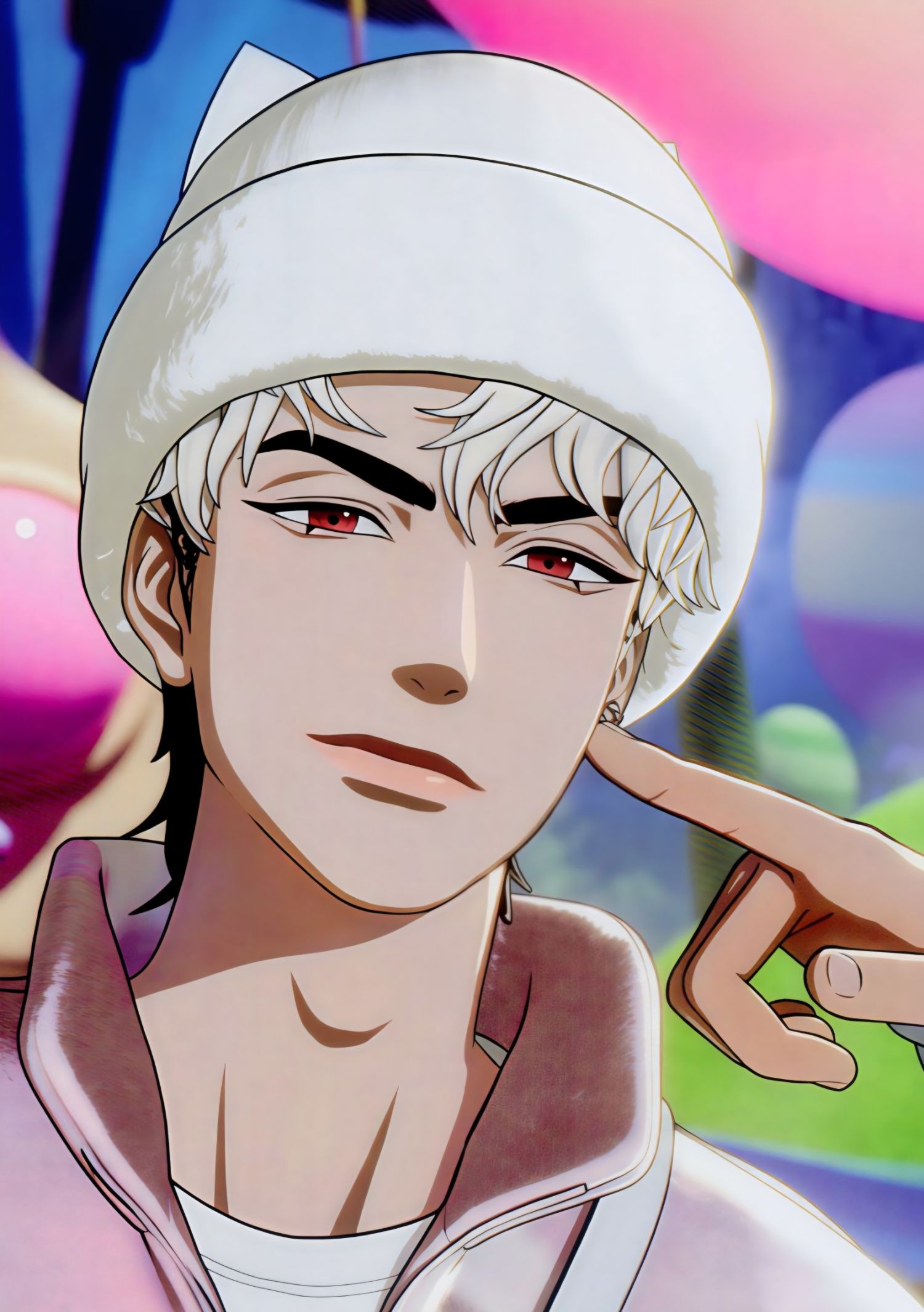 Recent activity shot of Eunho (PLAVE)