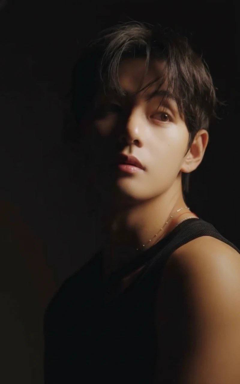 A moment captured by V (BTS)'s fan