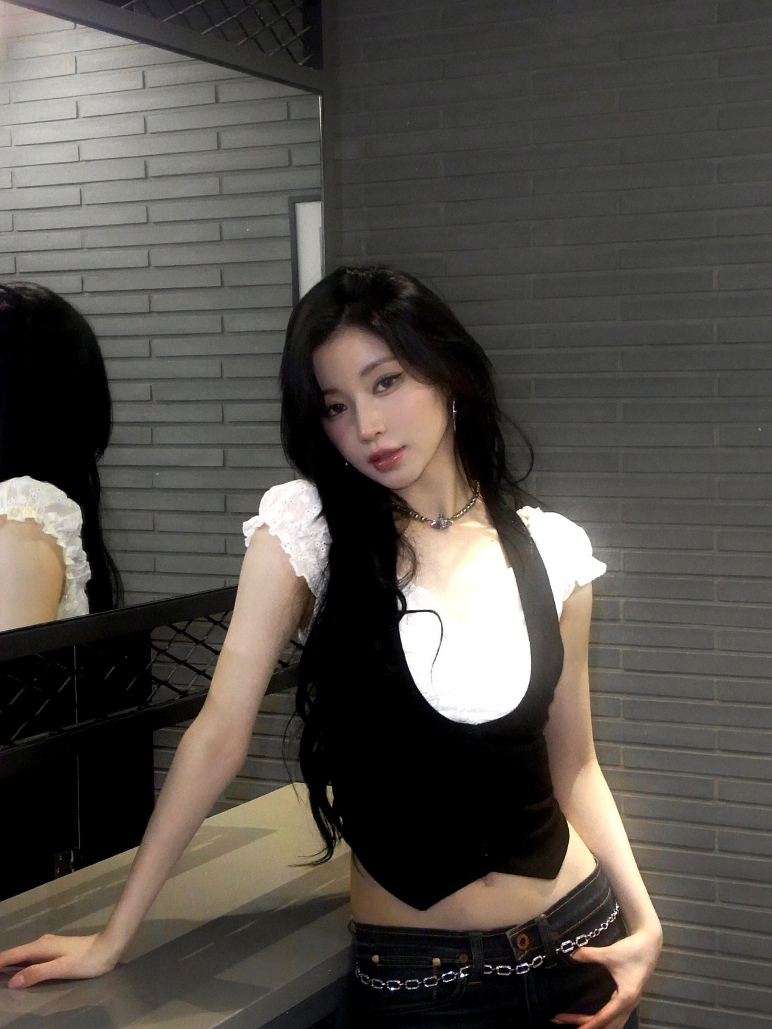 A moment captured by Asa (BABYMONSTER)'s fan