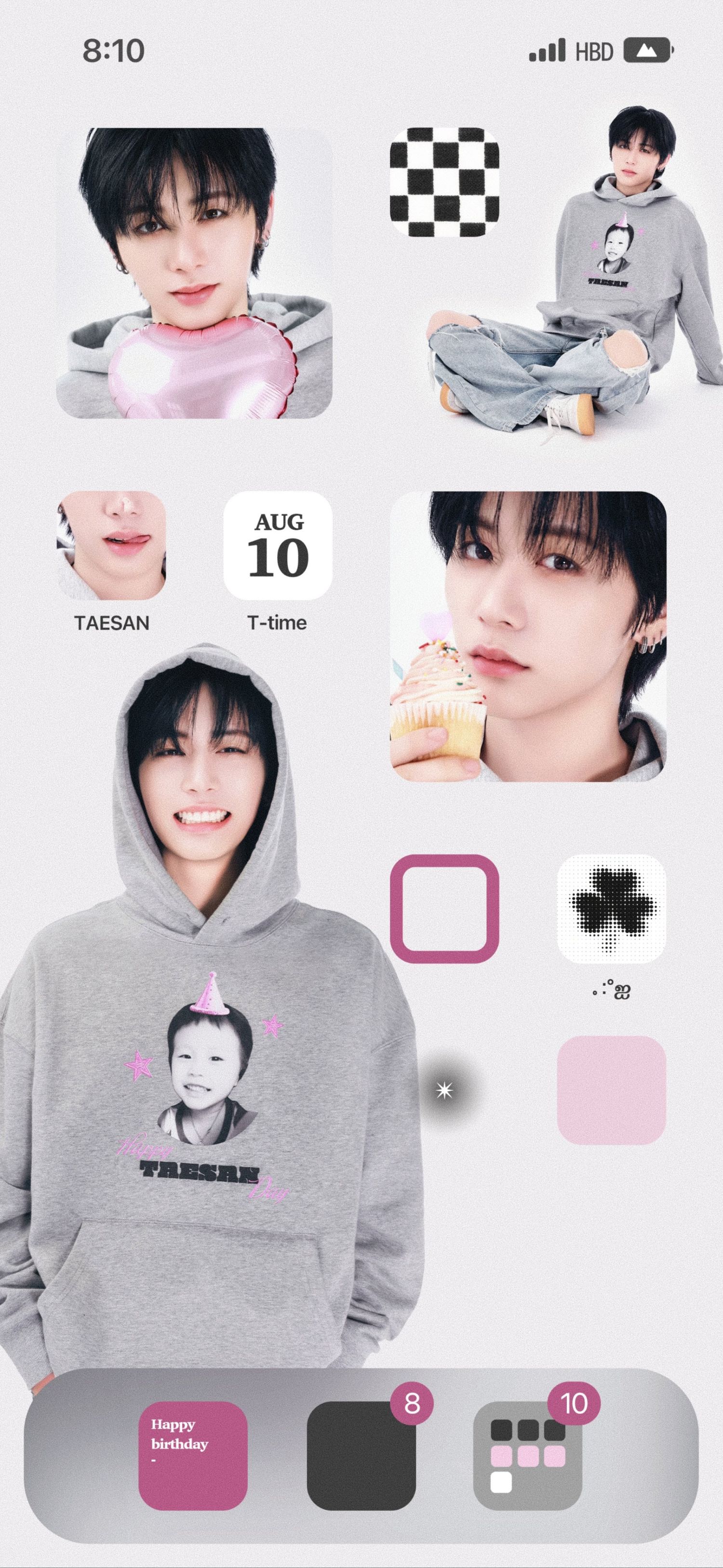 Recent activity shot of Taesan (BOYNEXTDOOR)