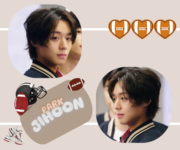Behind-the-scenes cut of Park Jihoon