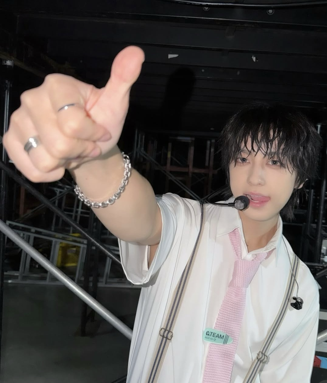 Recent activity shot of Taki (&TEAM)