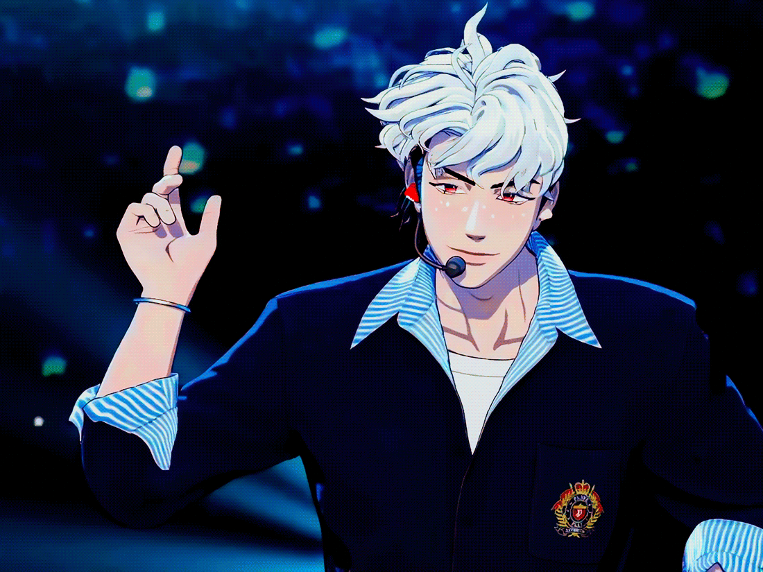 Behind-the-scenes cut of Eunho (PLAVE)