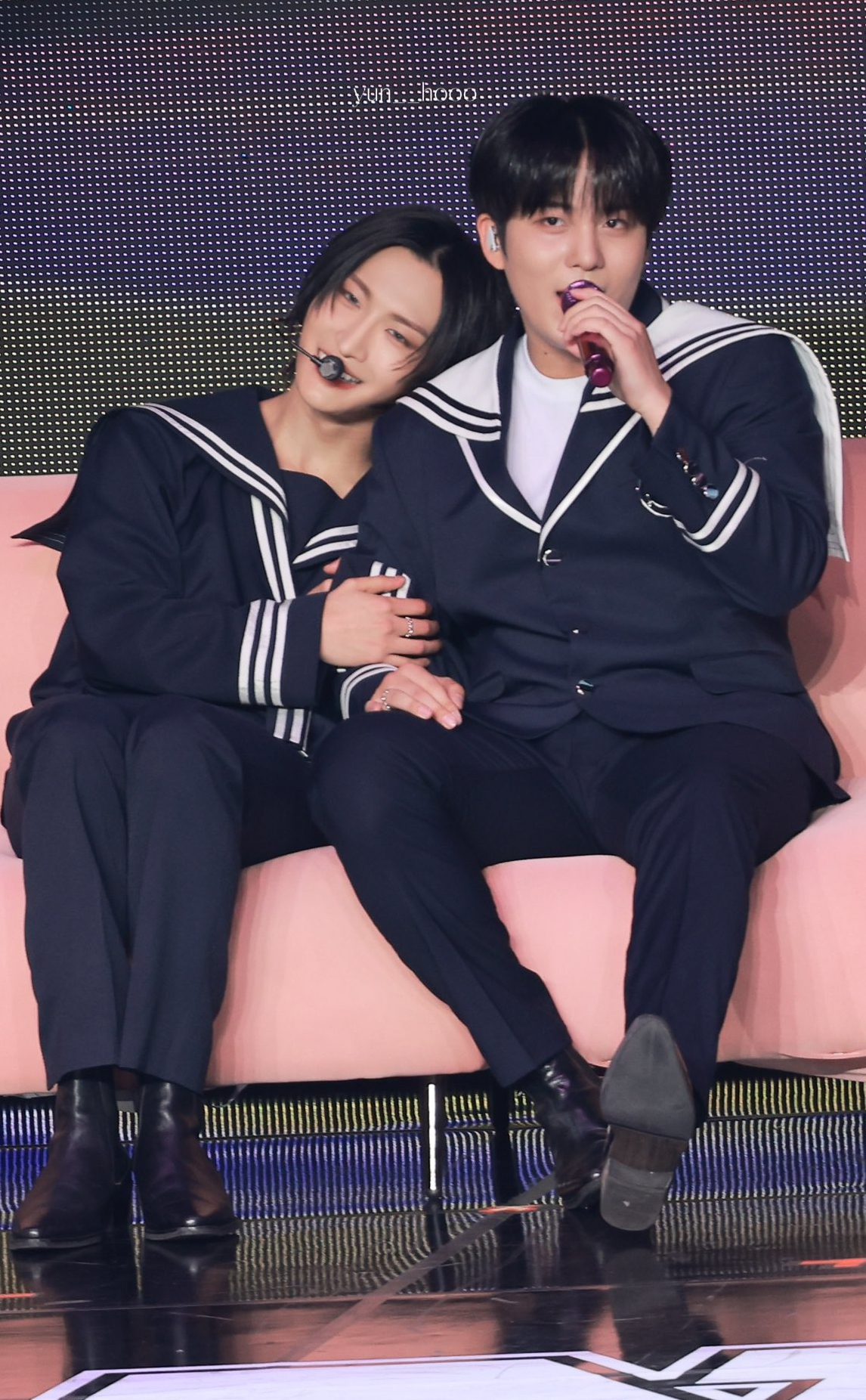 Recent activity shot of Seonghwa (ATEEZ)