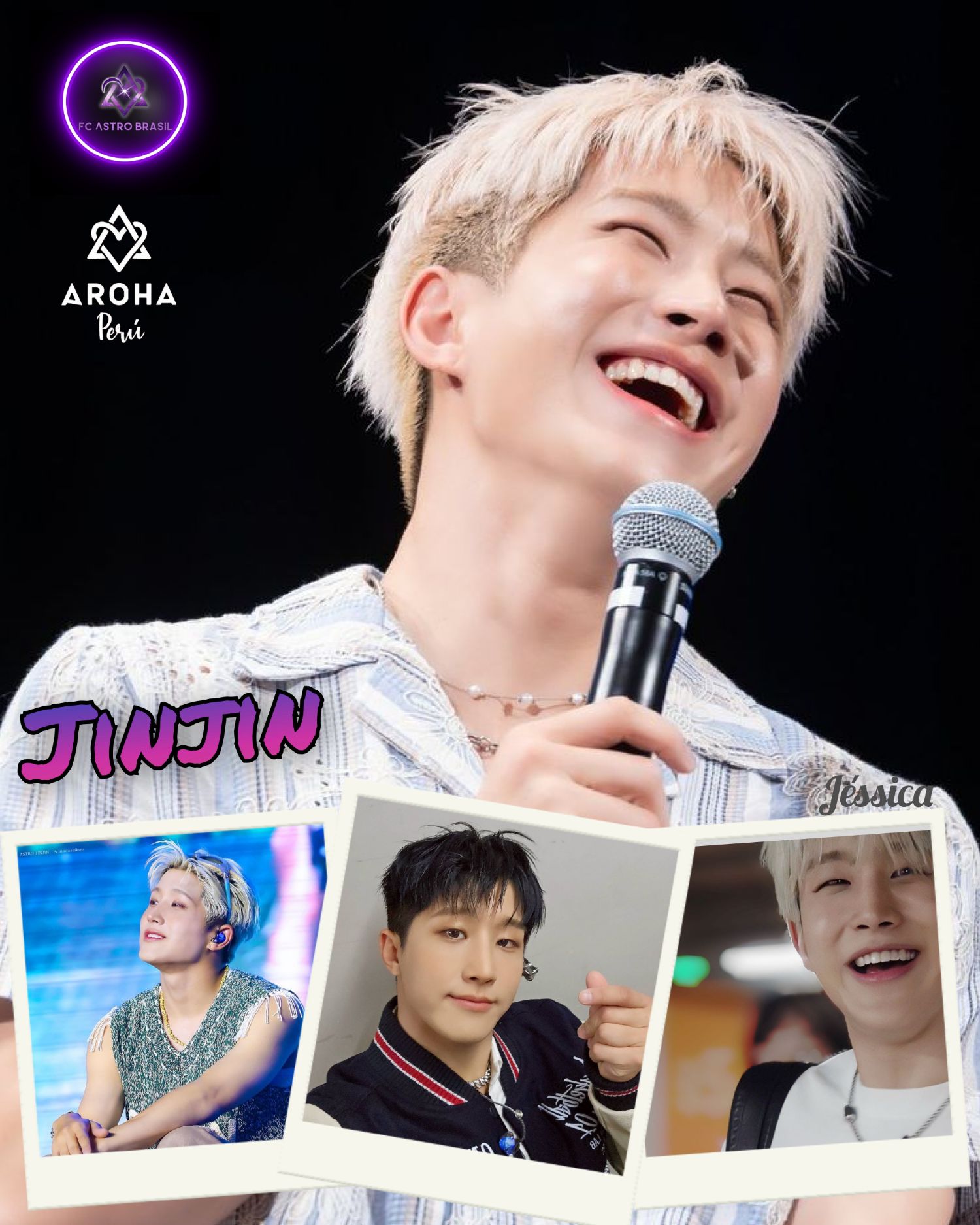 A moment captured by Jinjin (ASTRO)'s fan