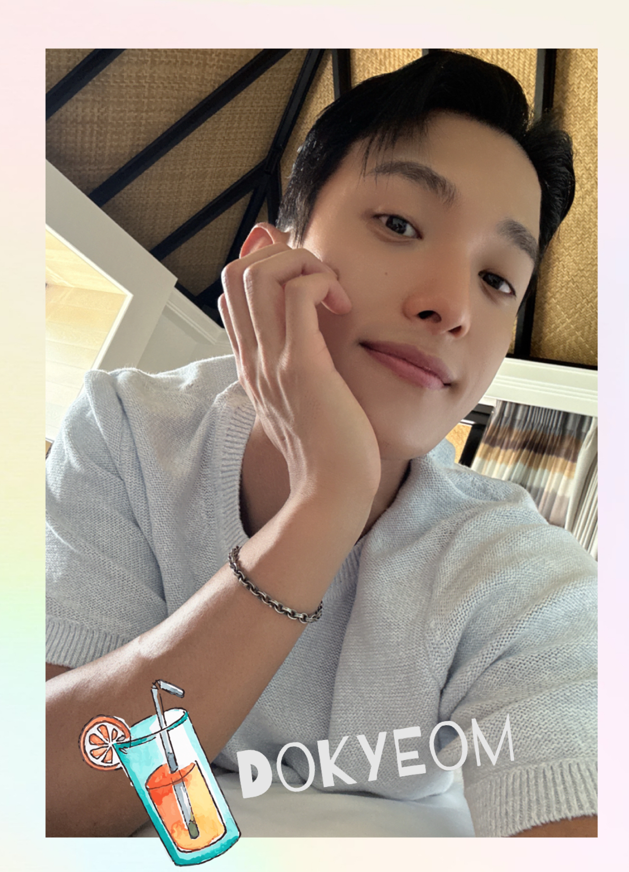 A moment captured by DK (SEVENTEEN)'s fan