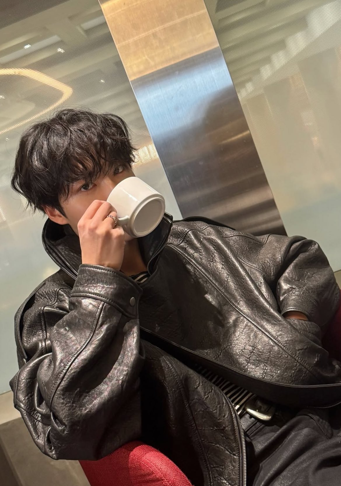 Behind-the-scenes cut of Seonghwa (ATEEZ)