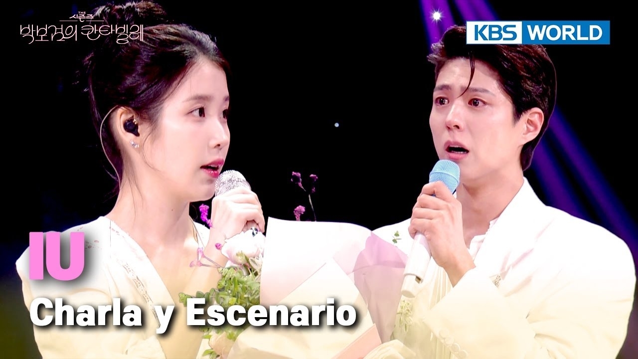 Behind-the-scenes cut of IU
