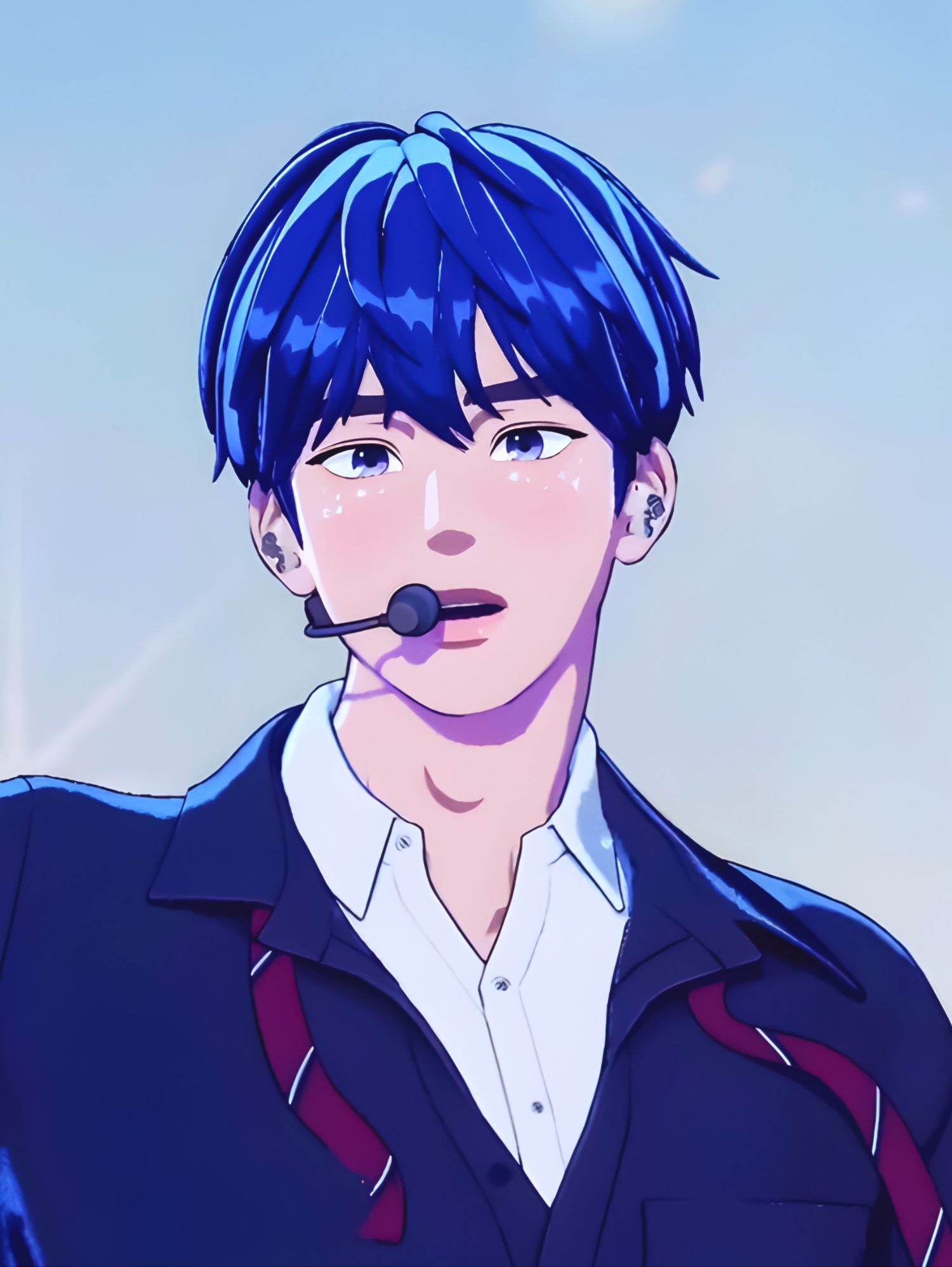 A moment captured by Yejun (PLAVE)'s fan