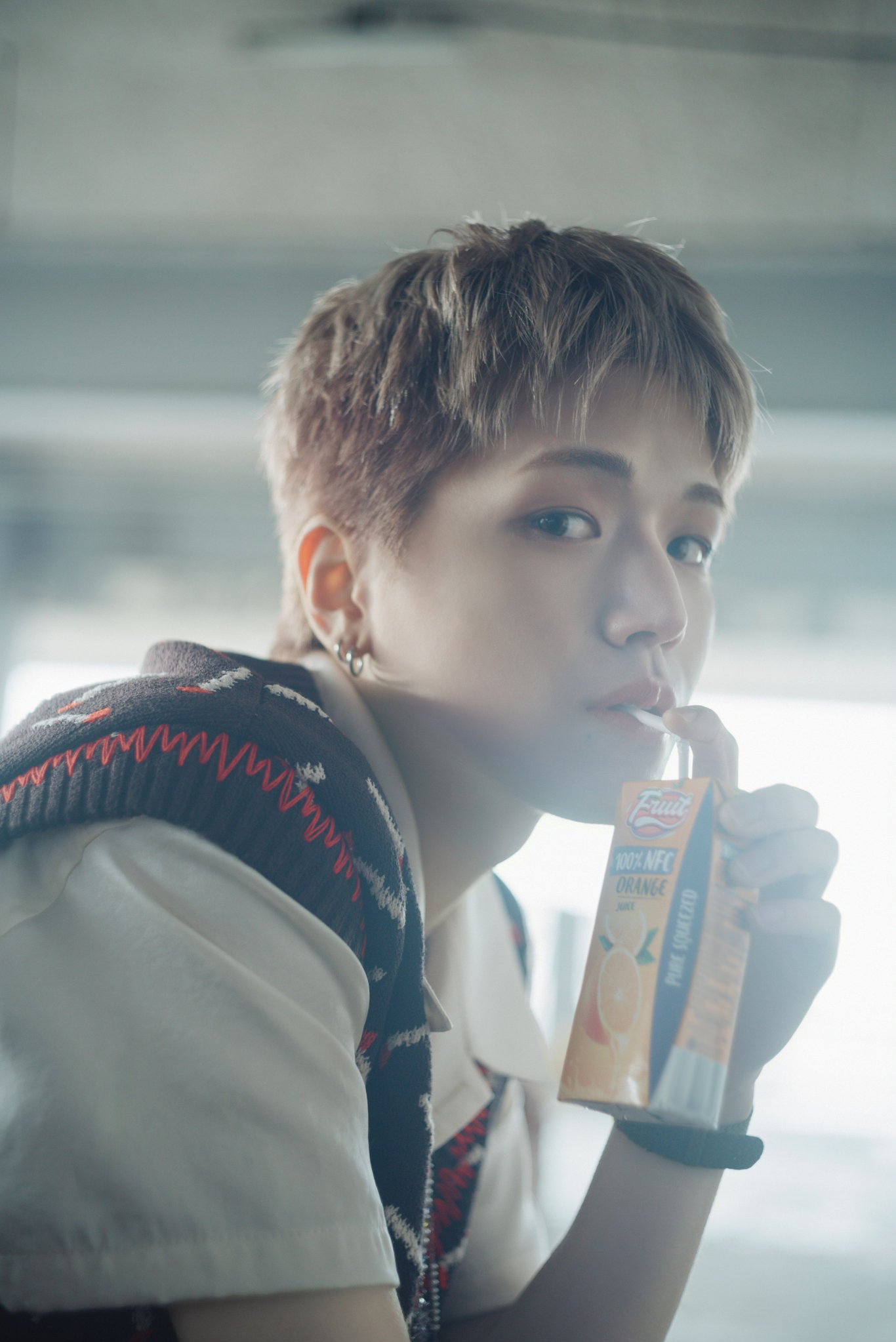 A moment captured by Riwoo (BOYNEXTDOOR)'s fan