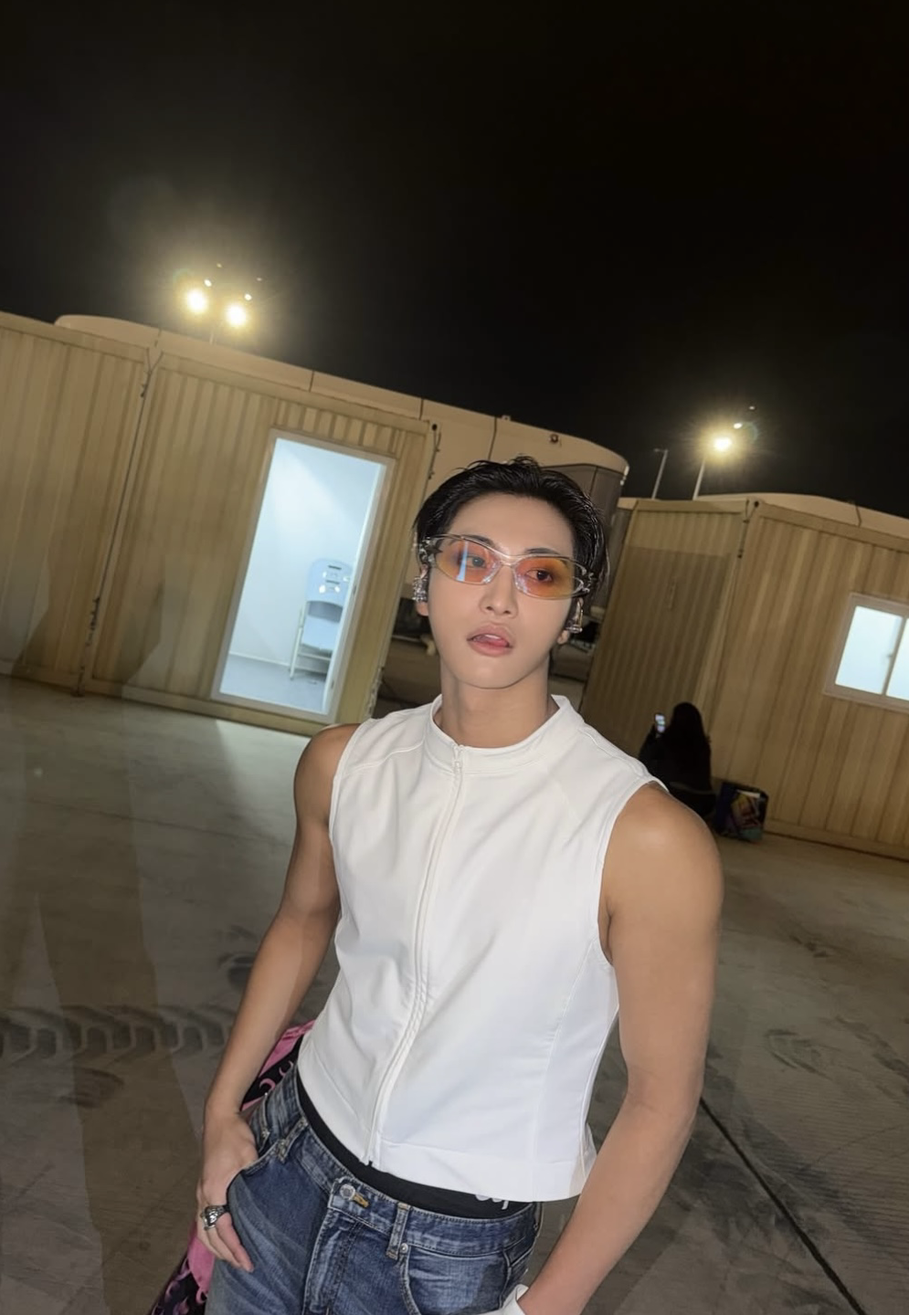 Recent activity shot of Seonghwa (ATEEZ)