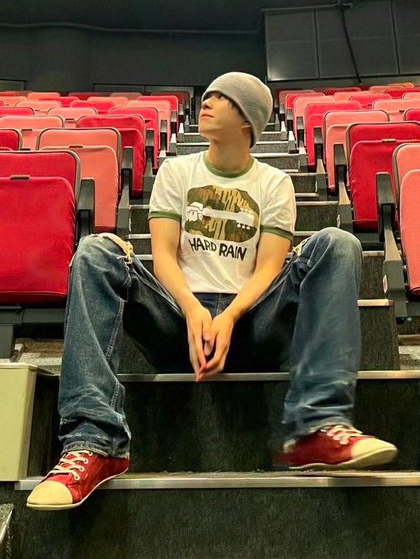 A moment captured by Yoon Jaehyuk (TREASURE)'s fan