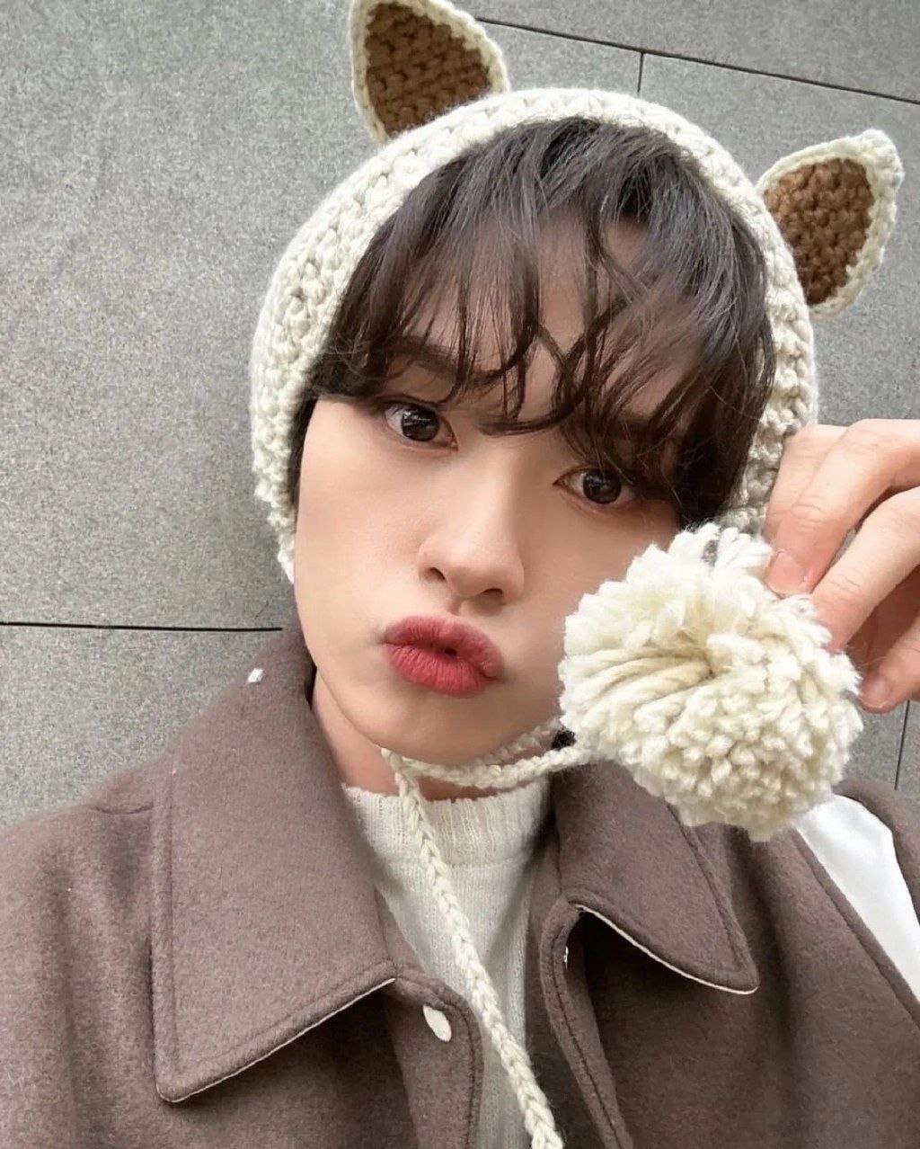 Recent activity shot of Lee Know (Stray Kids)