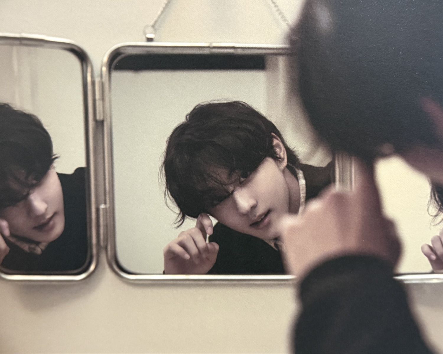 A moment captured by Jungwon (ENHYPEN)'s fan