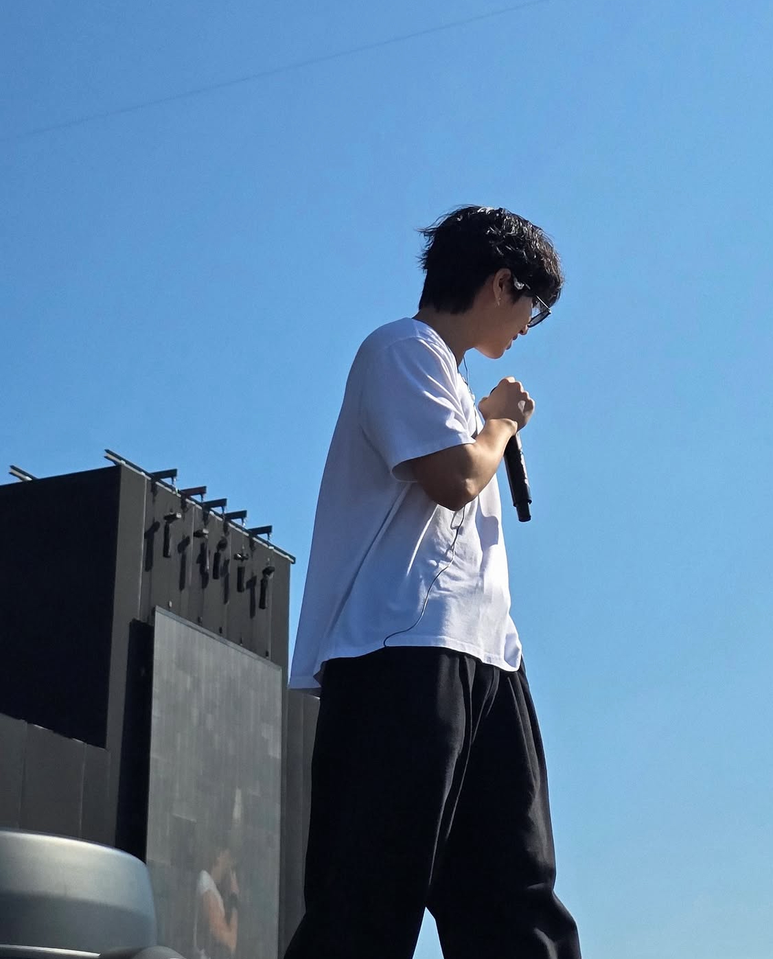 A moment captured by HAN (Stray Kids)'s fan