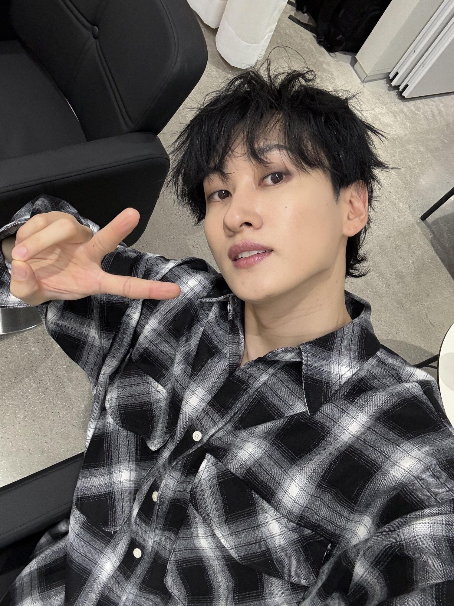 A moment captured by Eunhyuk (Super Junior)'s fan