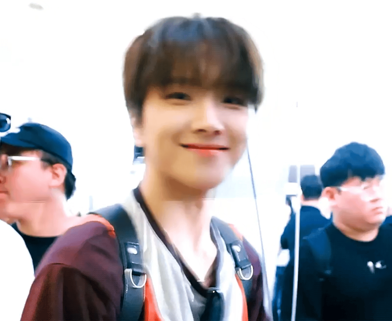 A moment captured by Woonhak (BOYNEXTDOOR)'s fan