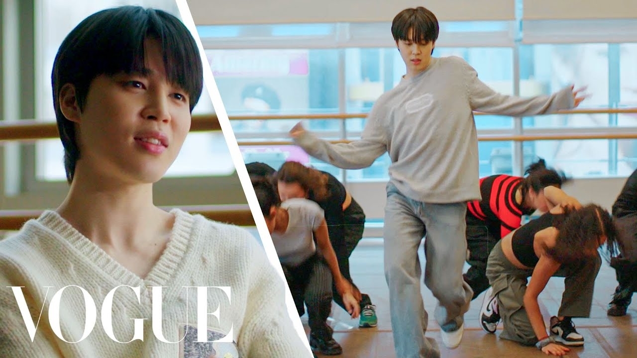 Recent activity shot of Jimin (BTS)