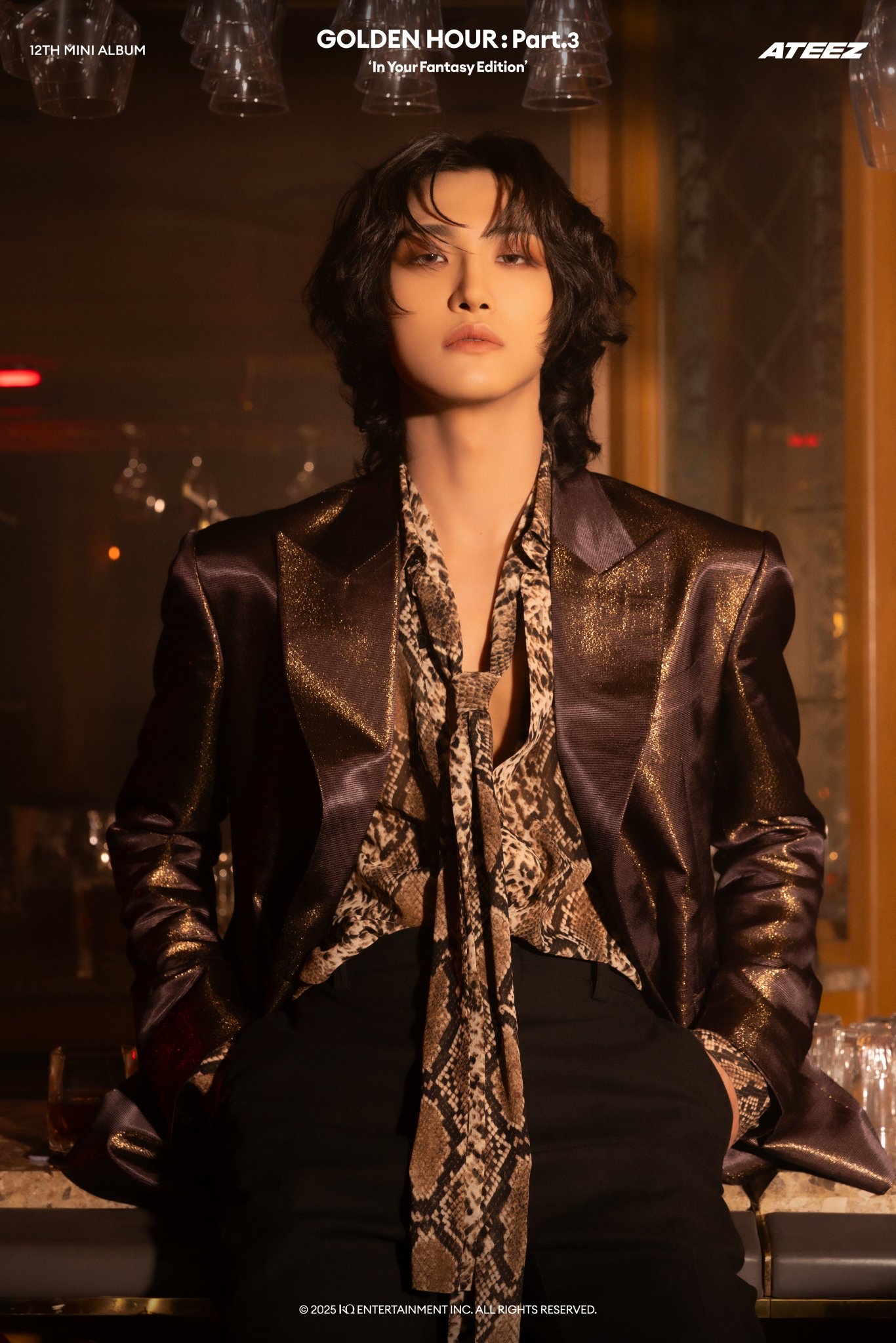 Recent activity shot of Seonghwa (ATEEZ)
