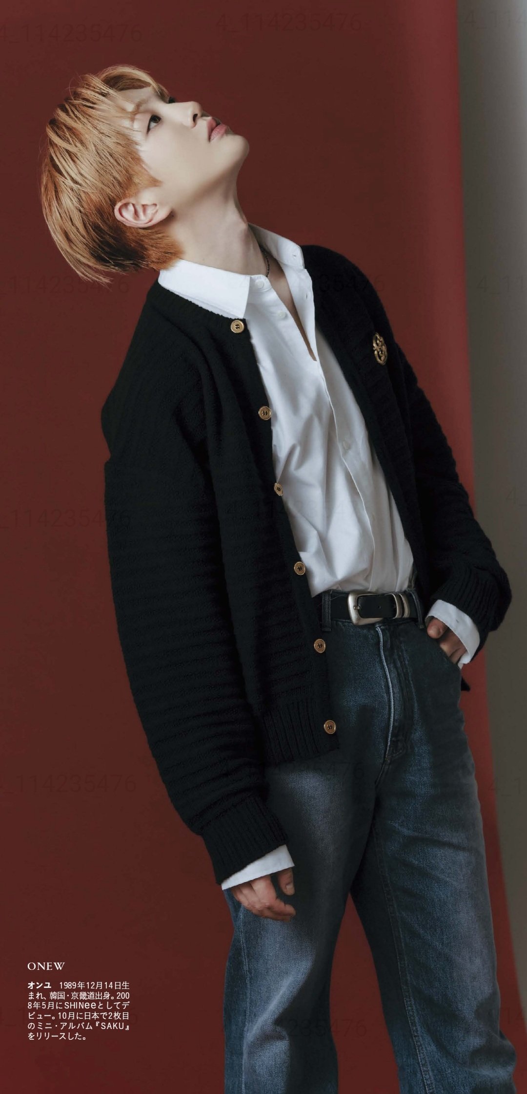 Fan-made special wallpaper for Onew (SHINee)