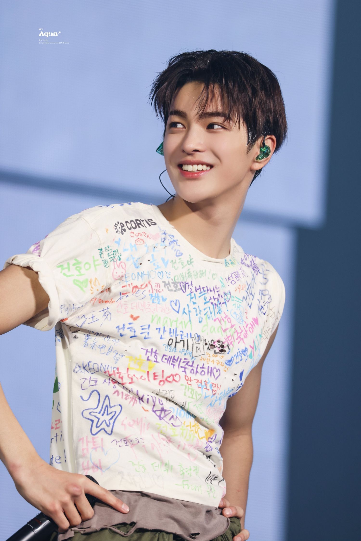 A moment captured by Keonho (CORTIS)'s fan