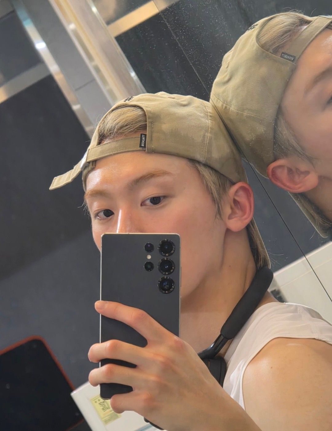 Recent activity shot of Sanha (ASTRO)
