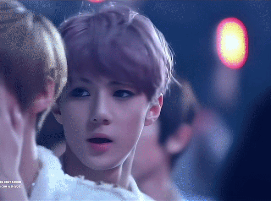 Behind-the-scenes cut of Sehun (EXO)