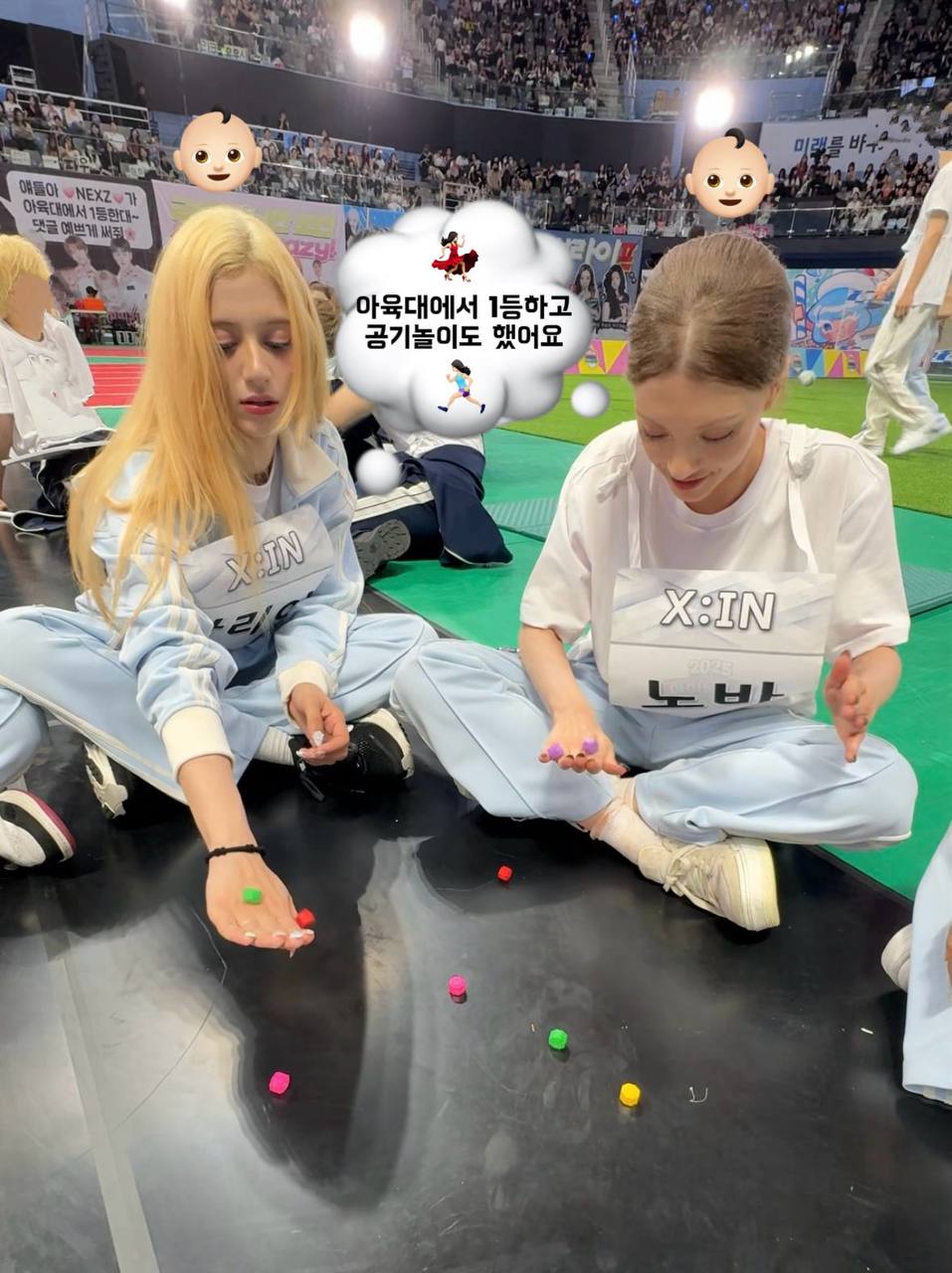 A moment captured by X:IN's fan