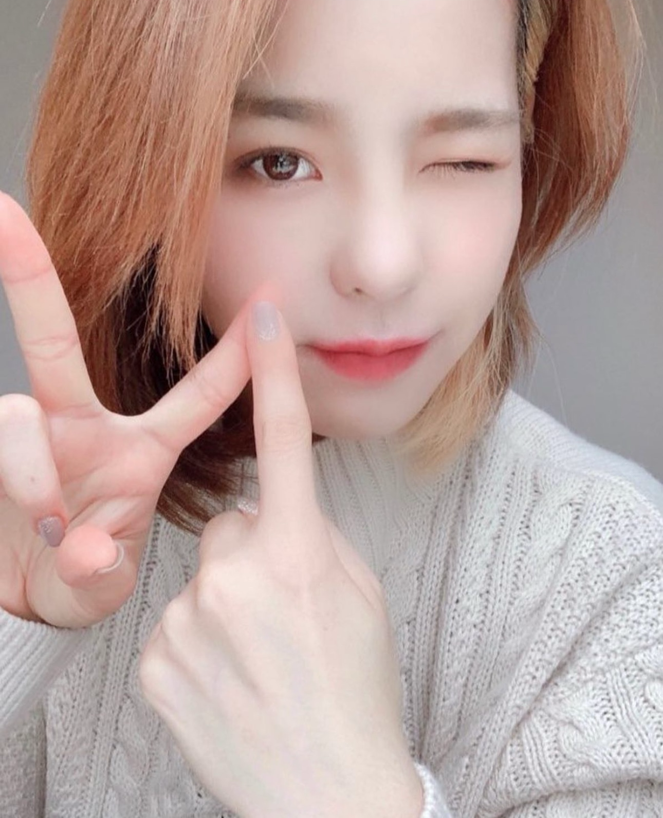 A moment captured by Mako (NiziU)'s fan