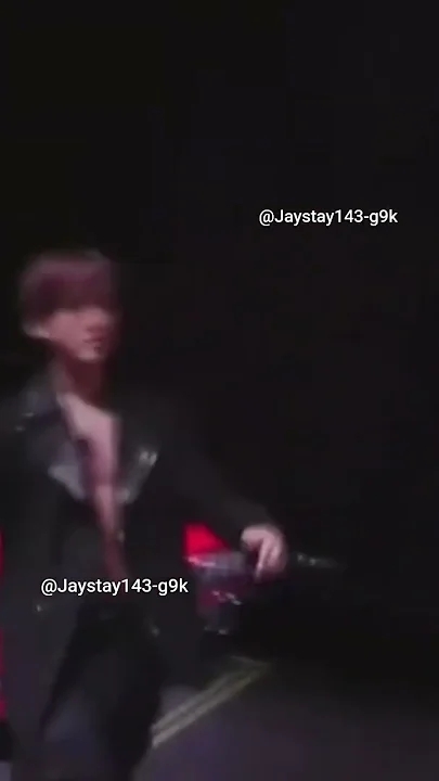 A moment captured by Changbin (Stray Kids)'s fan