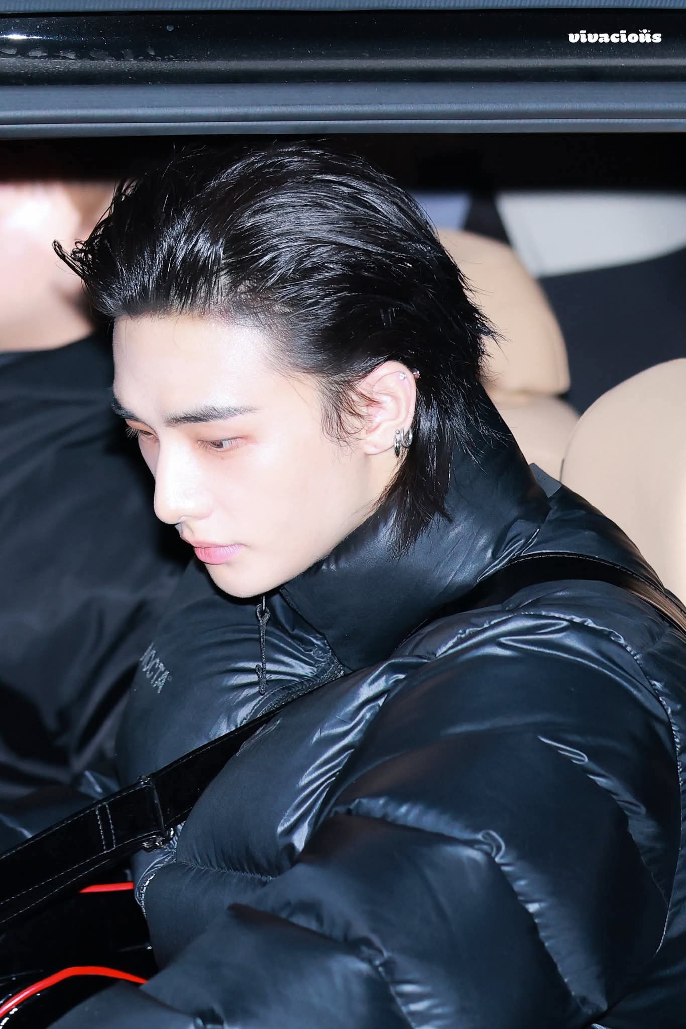 ヒョンジン (Stray Kids)の舞台裏ショット