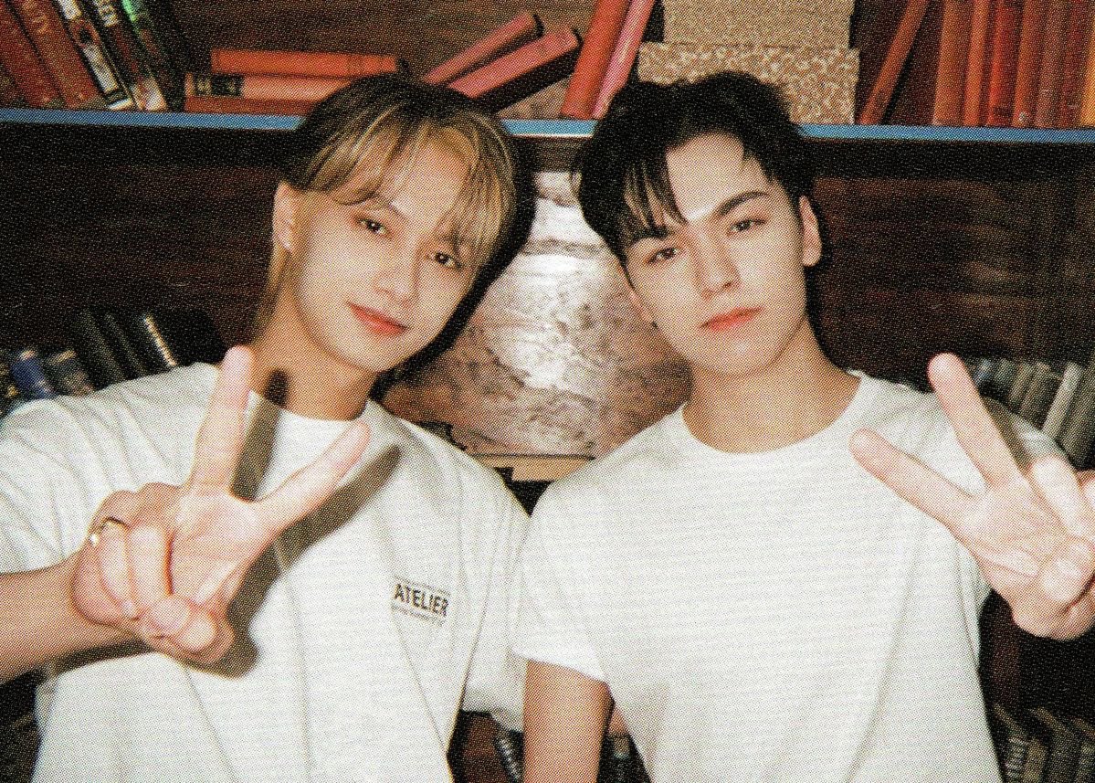 A moment captured by Jun (SEVENTEEN)'s fan