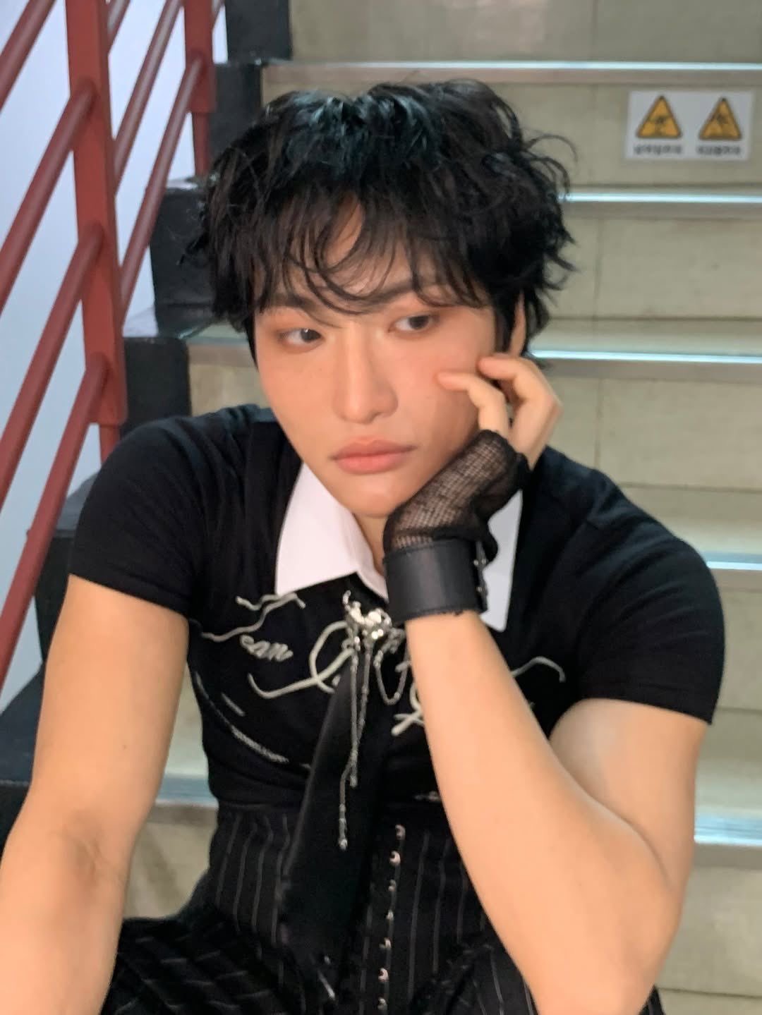 A moment captured by Seonghwa (ATEEZ)'s fan