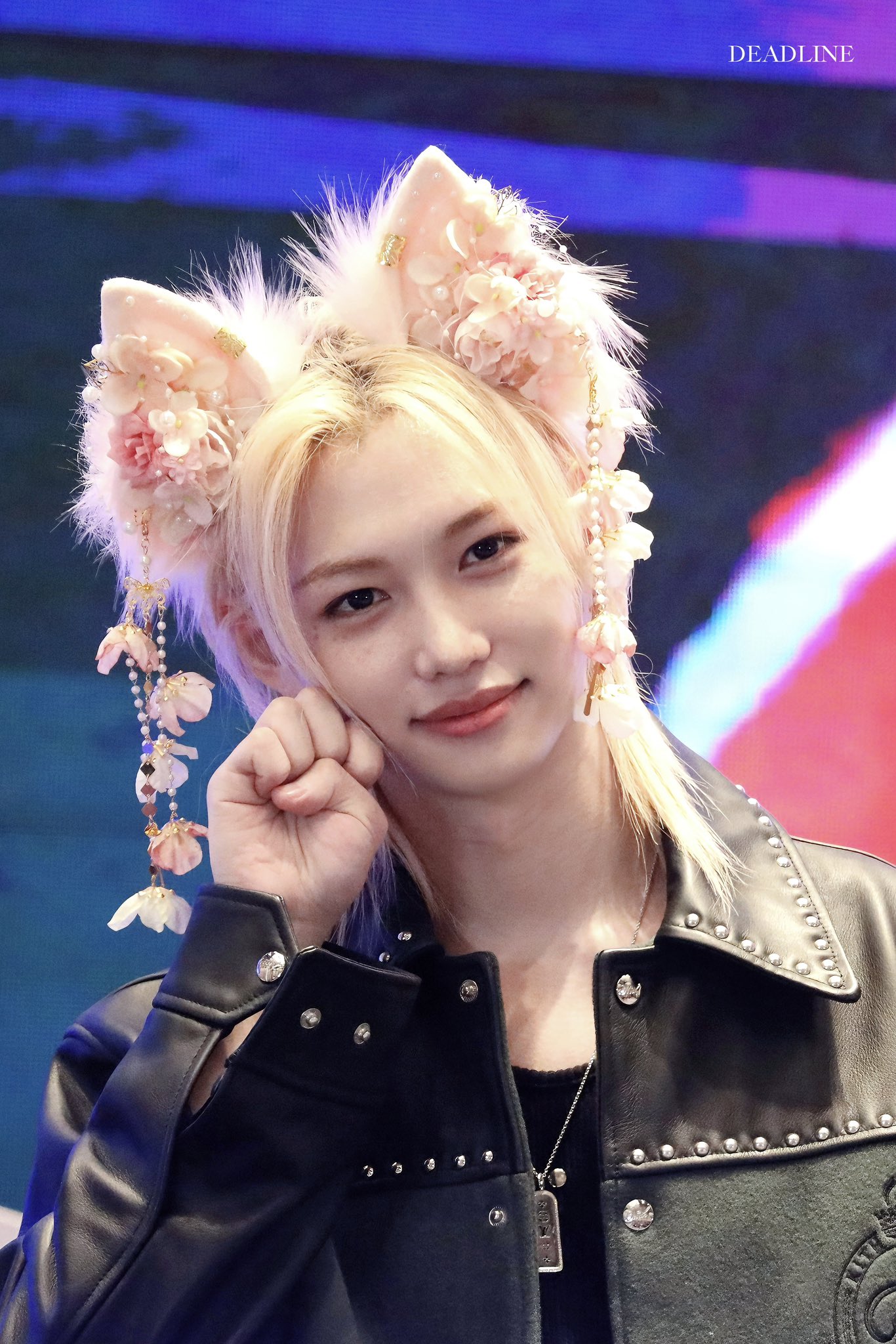 Recent activity shot of Felix (Stray Kids)