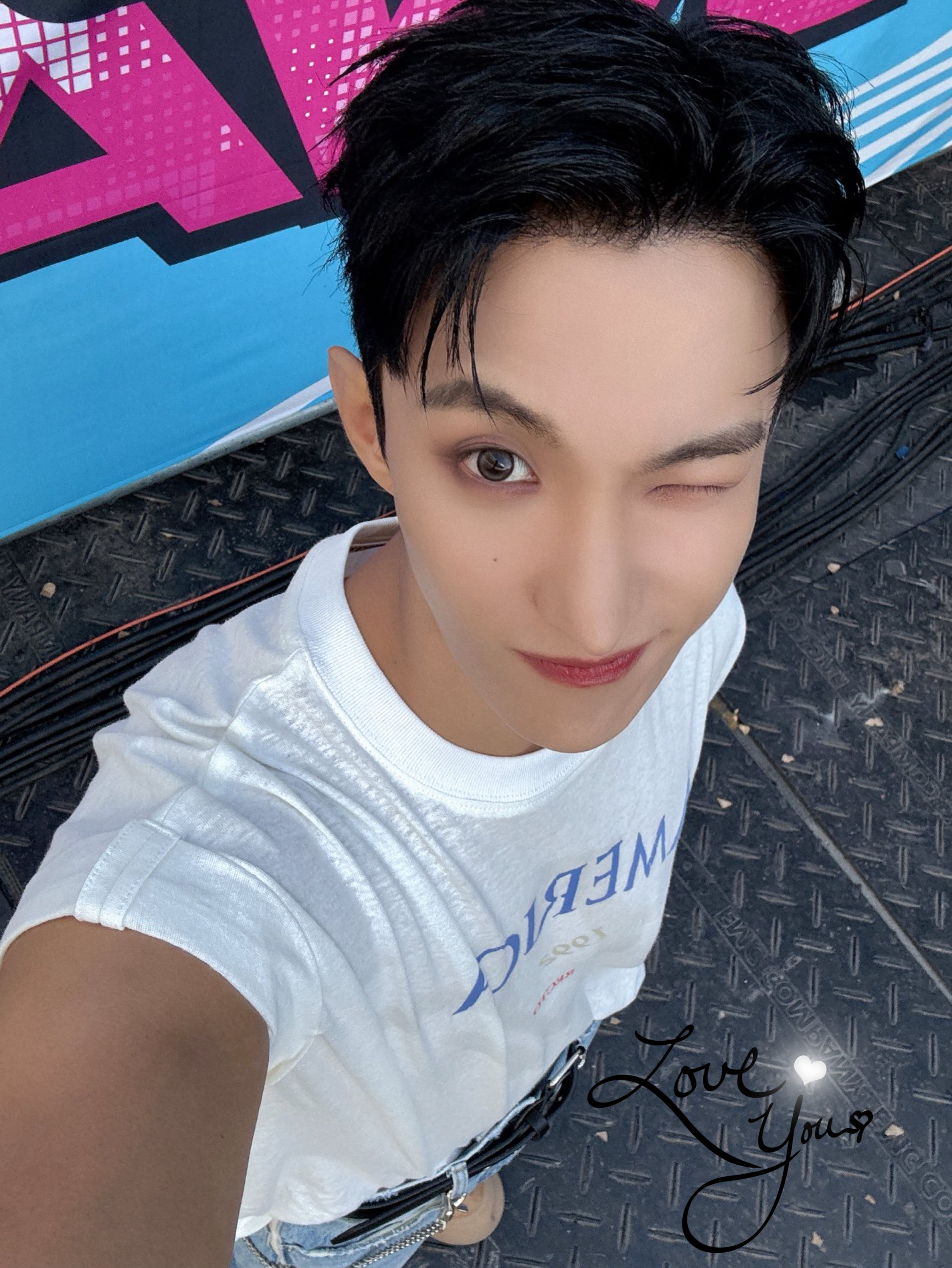 Recent activity shot of DK (SEVENTEEN)