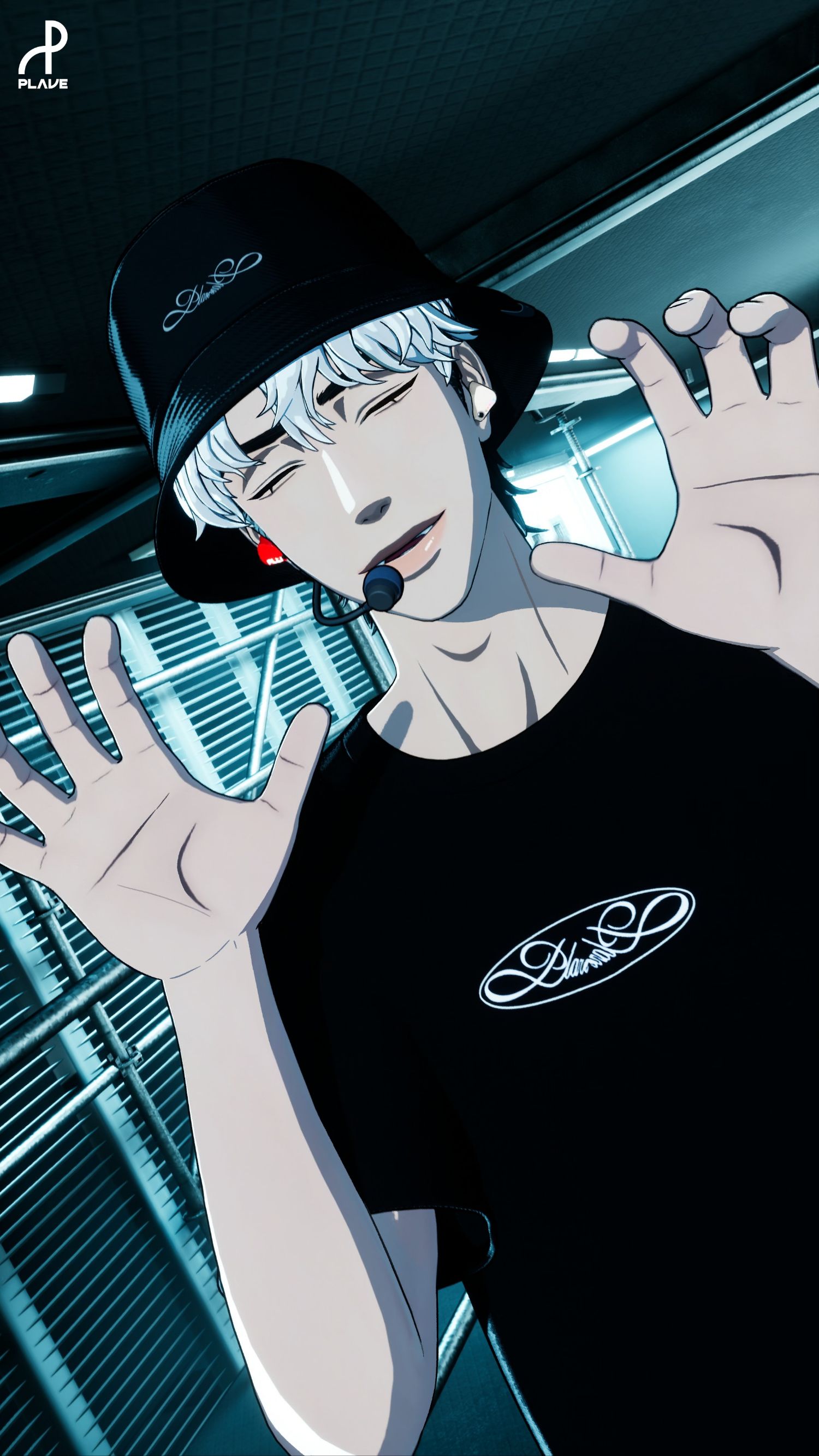 A heartfelt wallpaper shared by Eunho (PLAVE)'s fans