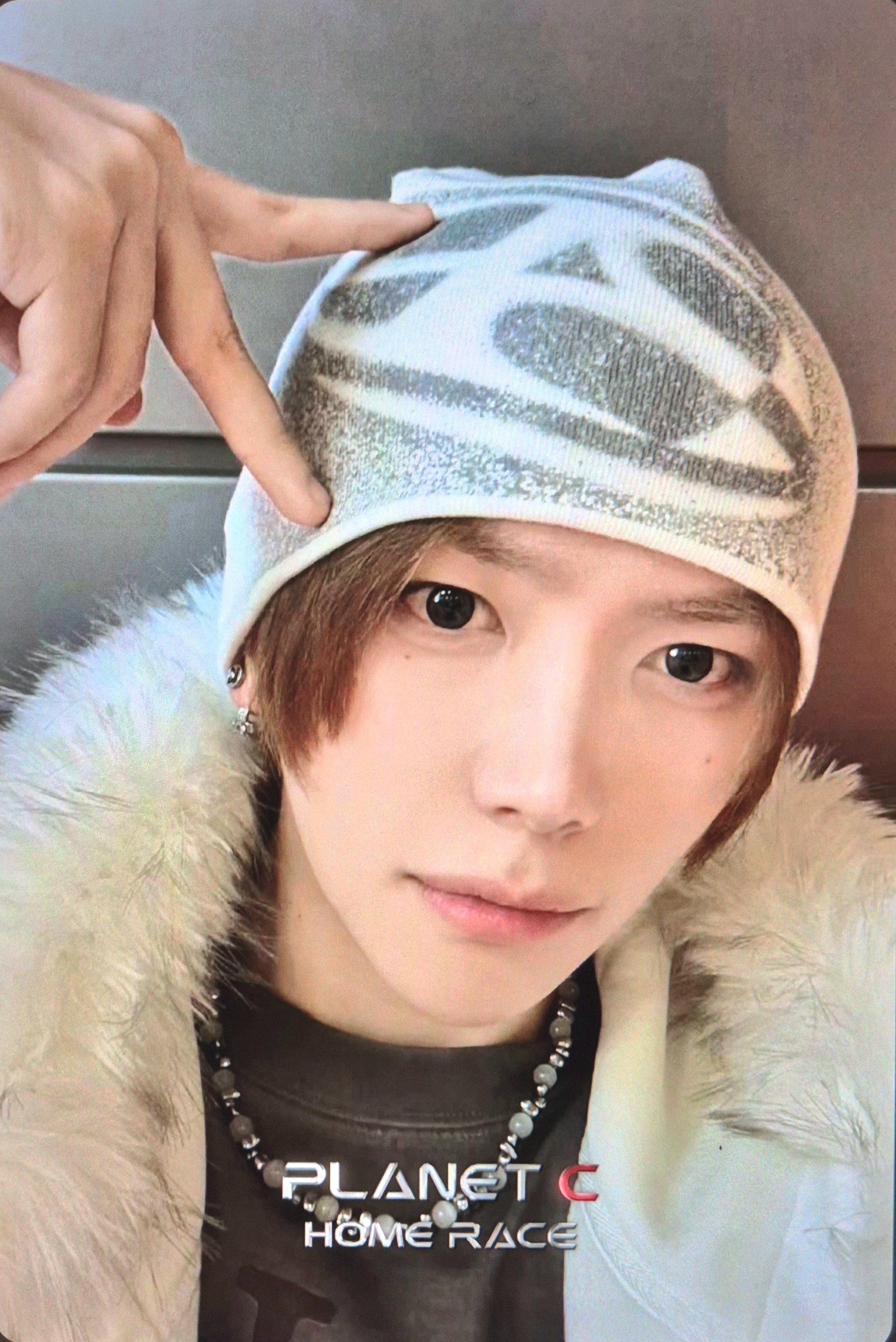 A moment captured by Zhao Guangxu's fan