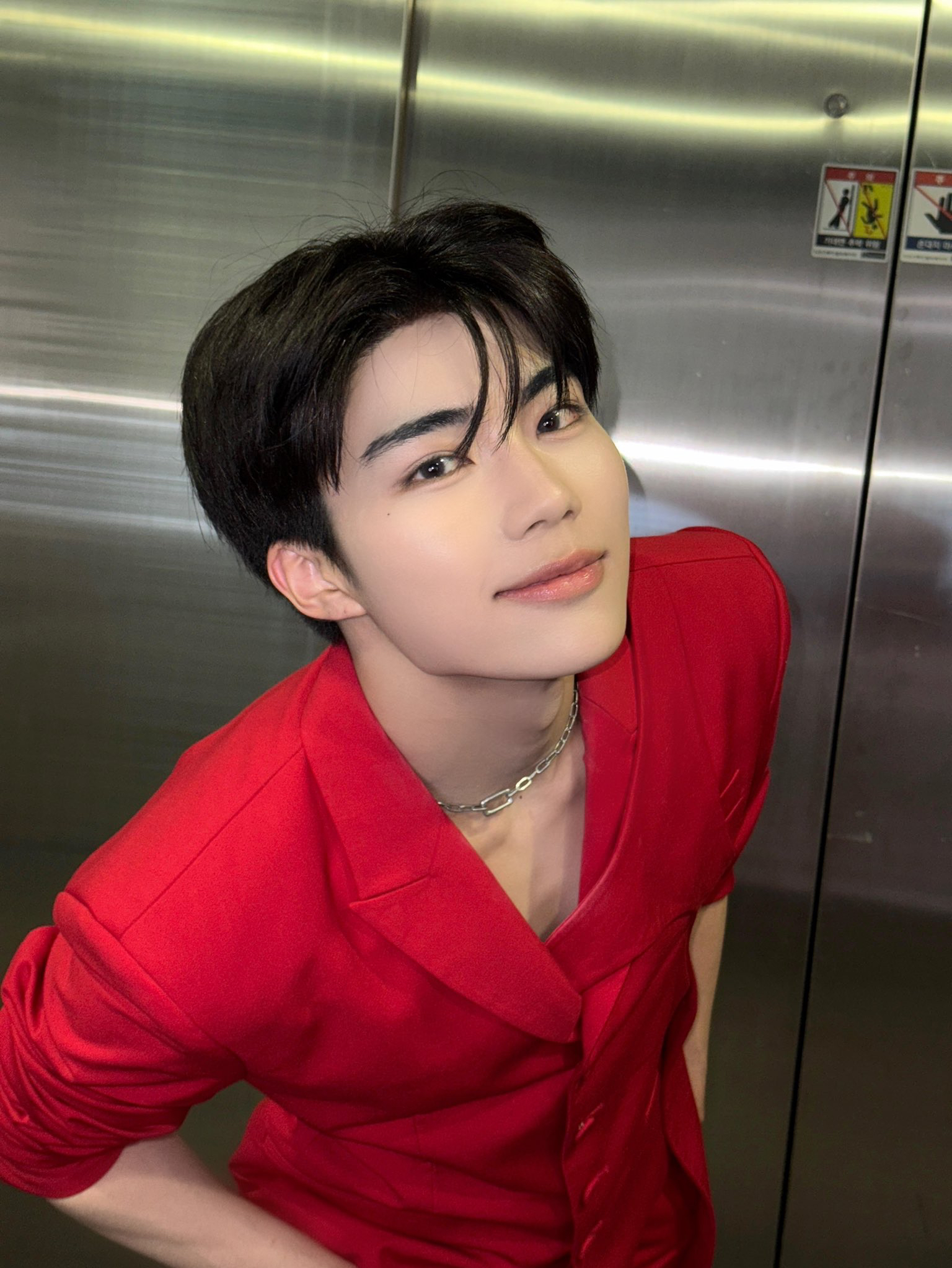 Momen yang diabadikan oleh penggemar Park Gunwook (ZEROBASEONE)