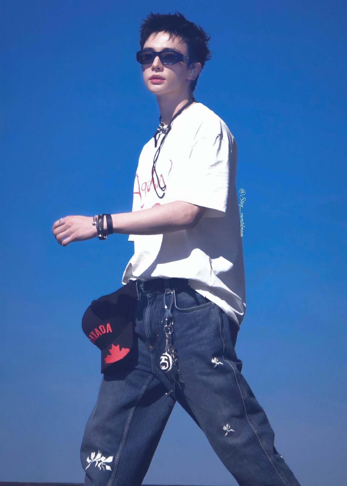 Latest photo of Hyunjin (Stray Kids)