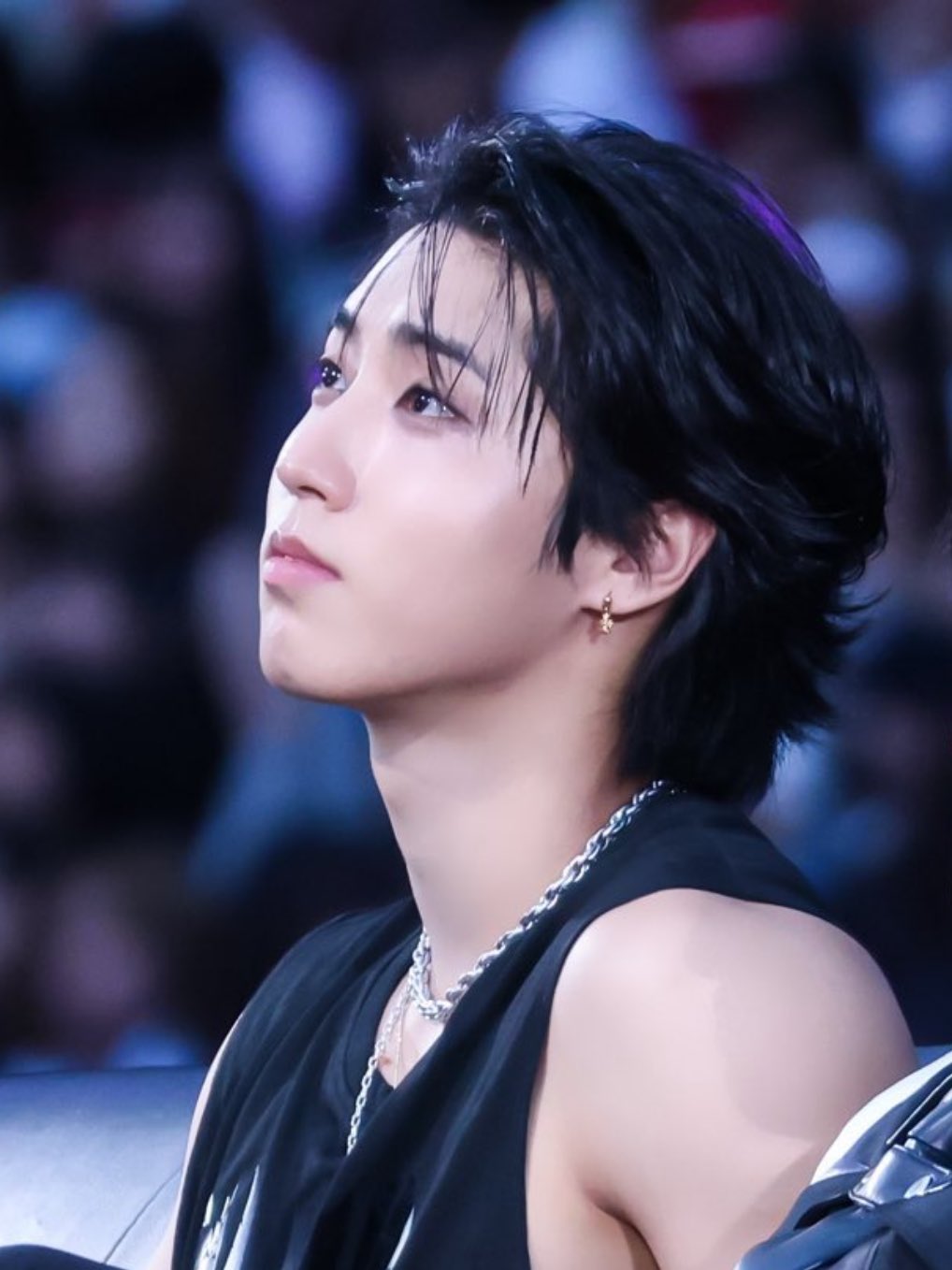 A moment captured by HAN (Stray Kids)'s fan