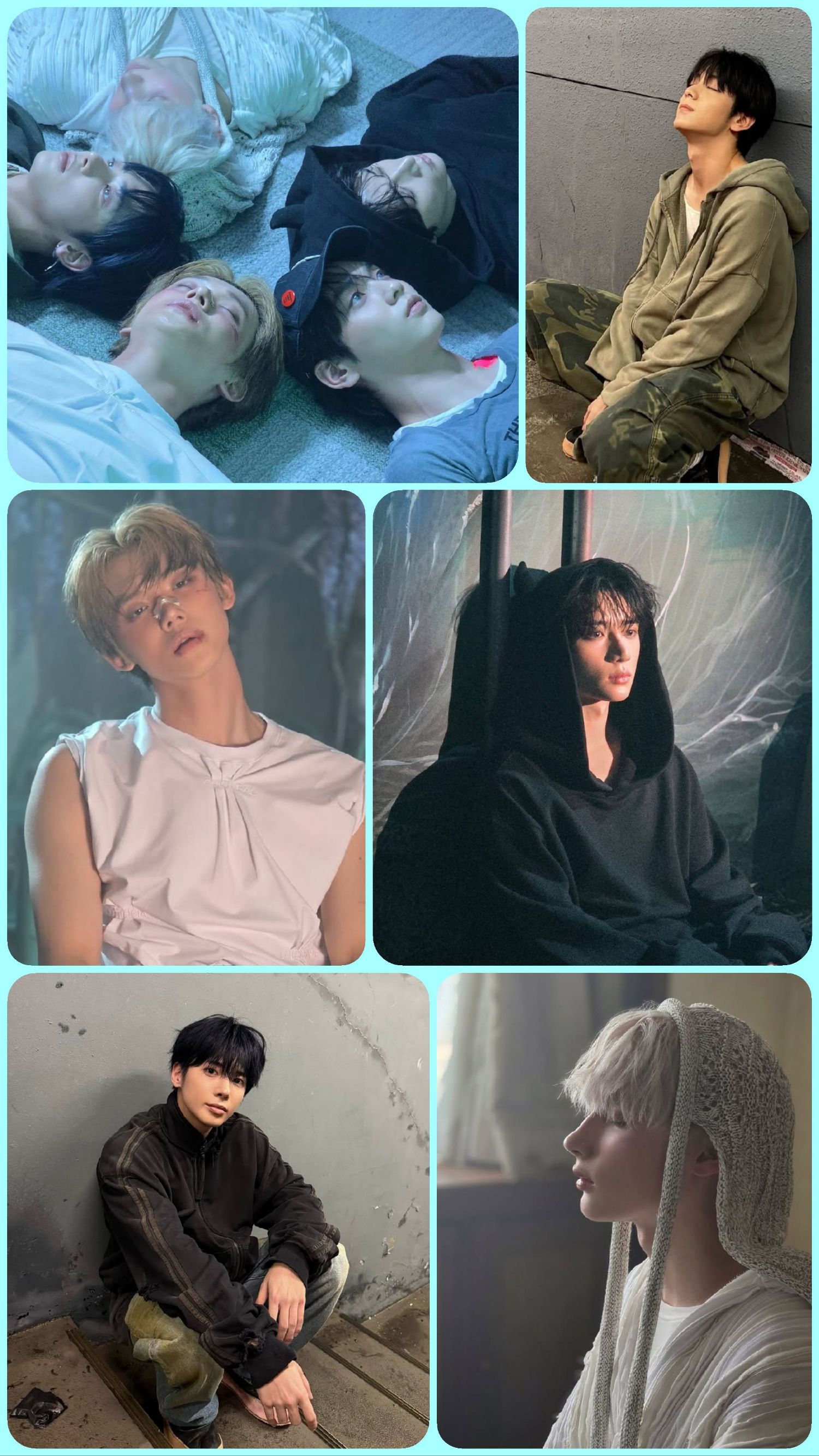 A heartfelt wallpaper shared by TOMORROW X TOGETHER's fans