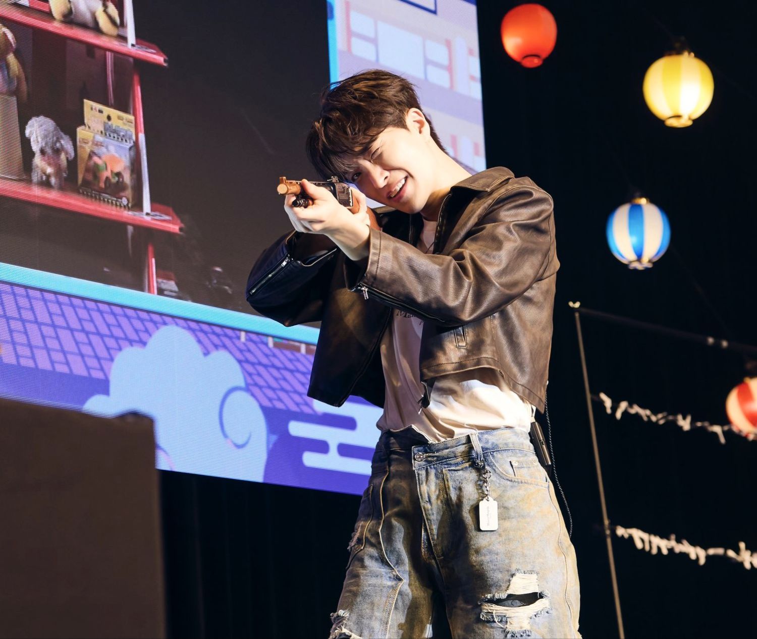 Recent activity shot of Youngjae (GOT7)